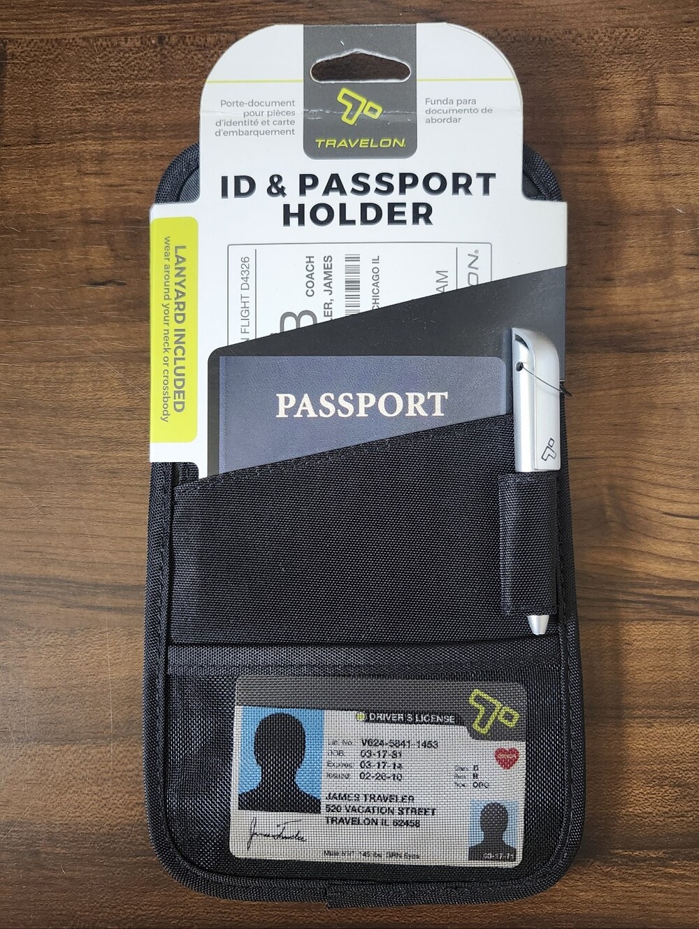 Travelon ID & Passport Holder Wallet NWT